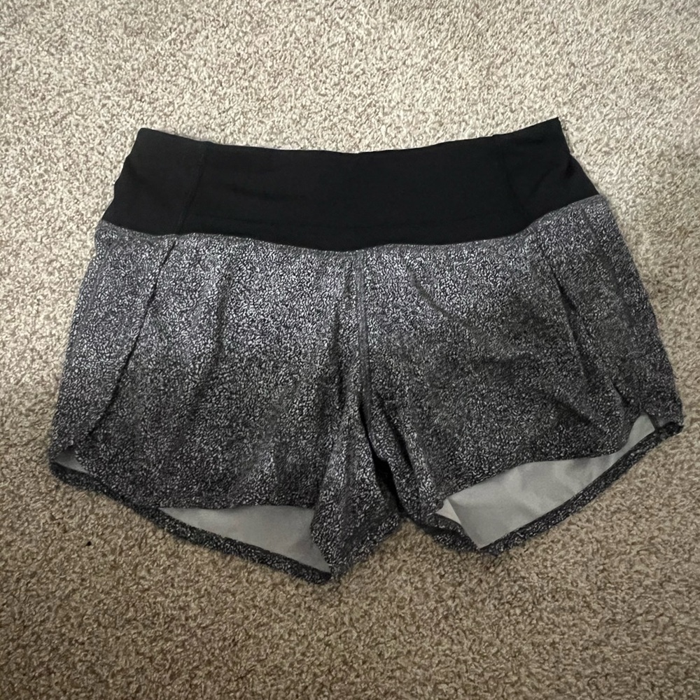 Lululemon speed up shorts size 2